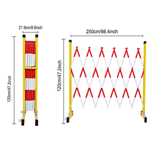 Barrière de sécurité portable et extensible pour chantier - 7