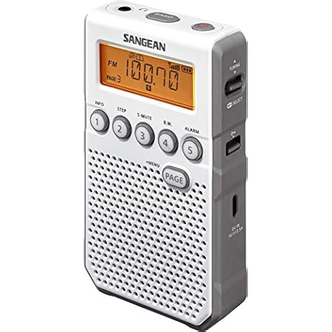 Sangean DT-800 Radio Portátil con Pantalla LCD Cover