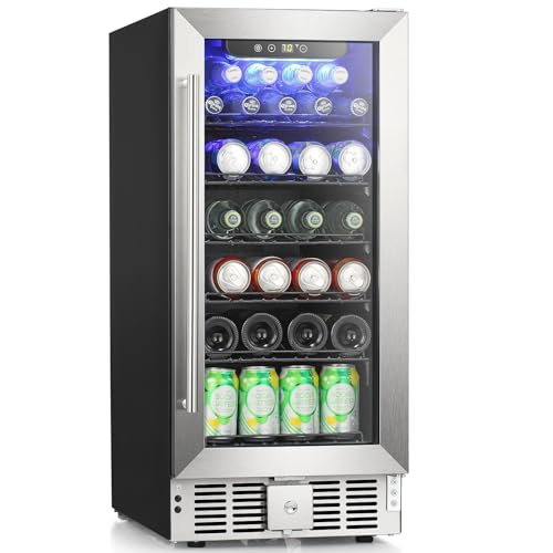 Antarctic Star 115 Can Beverage Refrigerator Cooler, 2.9 Cu.Ft Mini