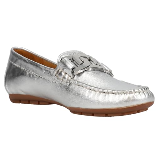 Image of VANELi Aiker Silver Metallic Glove Nappa 9 M (B)