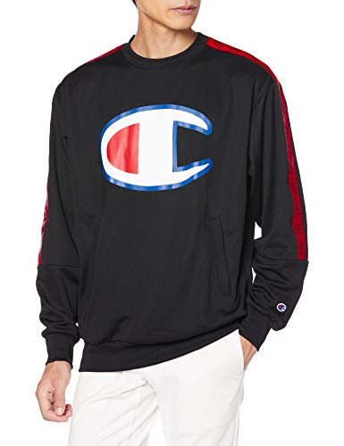 [チャンピオン] クルーネックシャツ アクションスタイル C3-S001 メンズ ブラック 日本 L (日本サイズL相当)