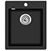 Produktbild Tidyard Granitspüle Einzelbecken Schwarz Kitchen Sink, Single Sink, Granite Sink, Inset Sink, Black/Grey