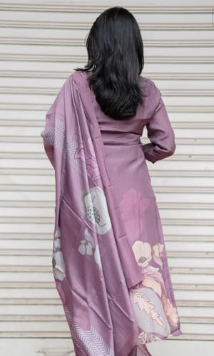 Image of Sun Fashion And Lifestyle Kurta Sets for Woman | Kurti Set |Women's 3 Piece Kurta Pant Dupatta Set |Cotton Blend Kurta Woman |Elegant Suit for Women |Dupatta
