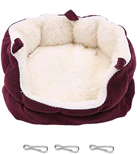 Cama colgante para hámster y ardillas perfecta para jaulas 8