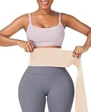FeelinGirl Waist Wrap Waist Trainer For Women Corset Lower Belly Fat Bandage Wrap Body Shapewear Miracle Wrap Band Beige