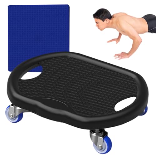 AB Roller Wheel Board con esterilla para evitar dolores de rodilla al entrenar abdomen 6