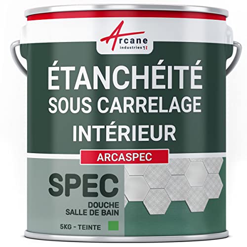 Etancheite sous carrelage, spec douche et salle de bain, cuisine, imperméabilisation placo Arcaspec - 5 kg - ARCANE INDUSTRIES