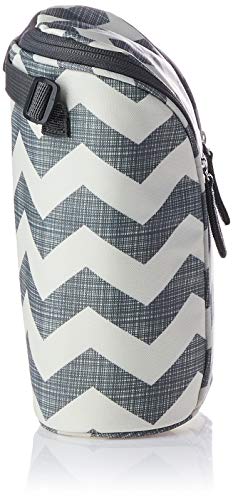 Image of Skip Hop Baby Bottle Bag, Grab & Go, Chevron , 6.75x3.5x9 Inch (Pack of 2)