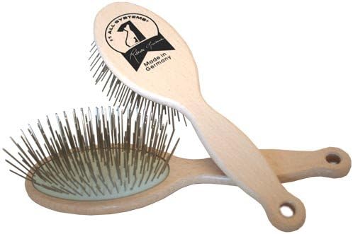 #1 All Systems Wooden Handled Brush 35mm White Pad Large