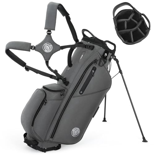 Sturdum 7 Way Golf Stand Bag, Lightweight Golf Bags for Men Women with Full-Length Dividers,...