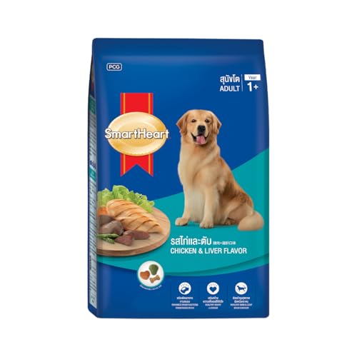 Image of Smart Heart Adult Chicken & Liver Flavour, 500 g (Pack of 6)
