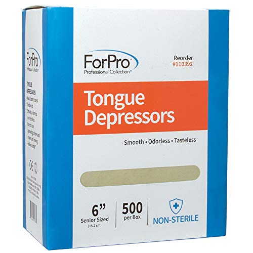 image for ForPro Professional Collection Senior Tongue Depressors, Large Wax App