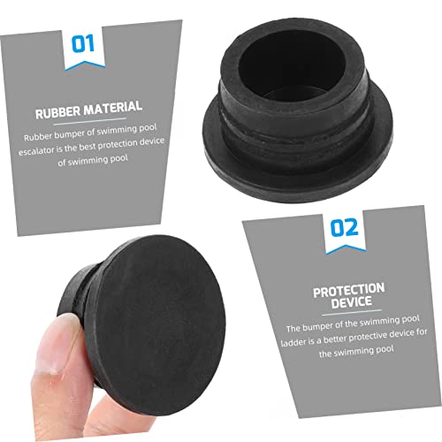 Tapones de Goma para Escalera de Piscina 2 piezas miniatura 5