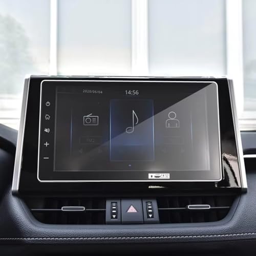 Verre trempé pour Toyota RAV4 2019-2020 film protection écran tactile navigation GPS