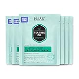 HASK TEA TREE Revitalizing Deep Conditioner Treatments for all hair types, color safe, gluten free, sulfate free, paraben free - Pack of 6