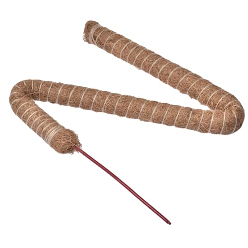 Zusammenklappbarer Erdspieß aus Kokosfaser, zusammenklappbar, zum Trainieren von Monstera nach oben wachsenden Kletterpflanzen, trainiert das Wachstum von Monstera Philodendr