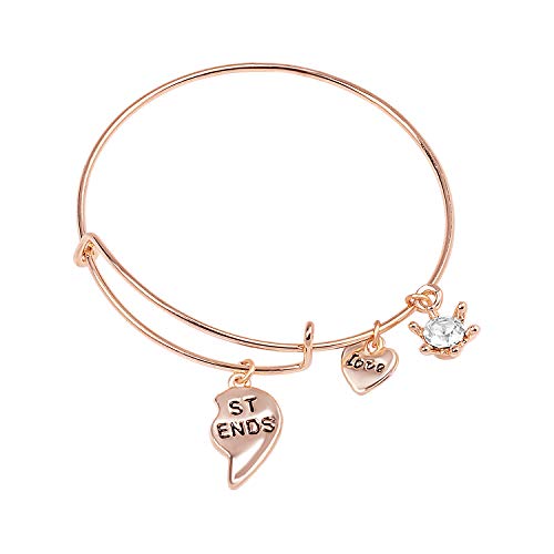 Mahi Funky Best Friends Love Bracelets for Girls and Women (PABRCO1100414PR)