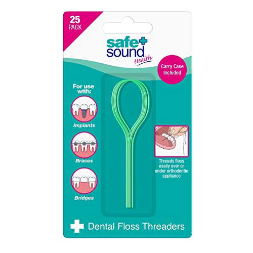 Safe & Sound Floss Threader, confezione da 25