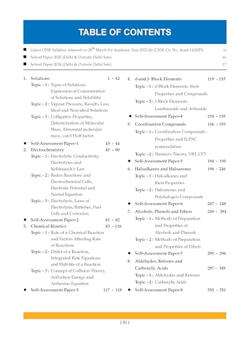 Image of Oswaal CBSE & NCERT One for All Class 12 Chemistry (For 2026 Exam)
