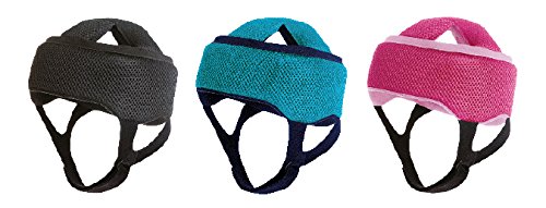HeadProtex Soft Shell Helmet offering protection for those at risk from minor head injury - Supplied to UK Hospitals - Black, Size 52 (Head Circ: 51-52cm)
