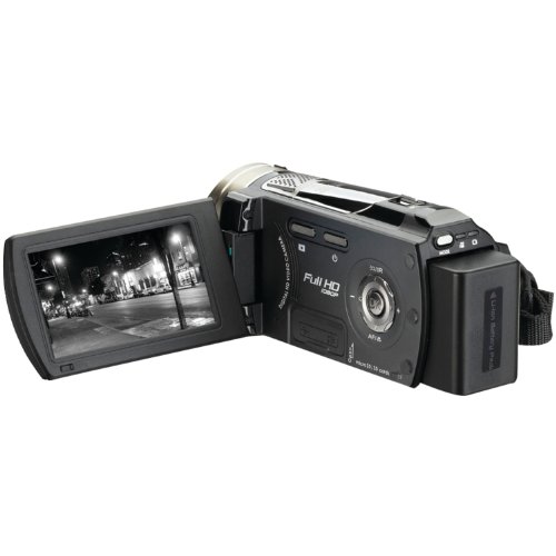 Bell and Howell DNV16HDZ-BKFull 1080p HD 16MP Infrared Night Vision Camcorder, 10x Optical