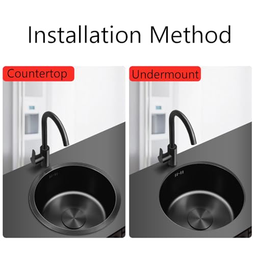 Lavabo cuisine pour caravane compact en inox noir mat - 7