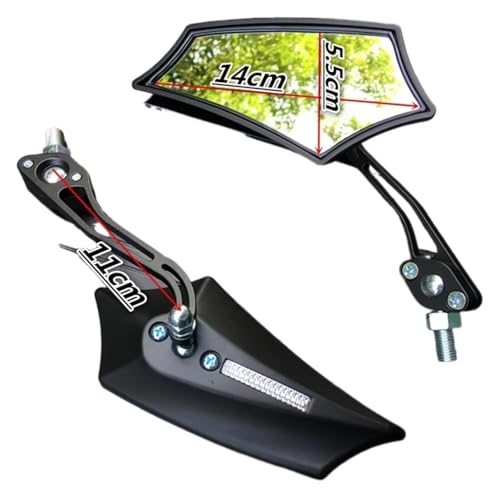 Espejos retrovisores para scooter ideales para moverte seguro por el tráfico urbano 3