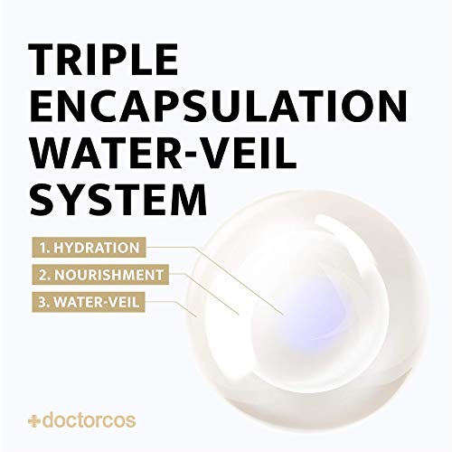 DOCTORCOS Gold Label Water Glow Mask Cream (4th Generation) | New Absolute Face Balance Aqua Glow Mask | Moisturizing Sheet Free Pack | Face Lifting & Wrinkle Improvement | Korean Skincare | 3.71 oz