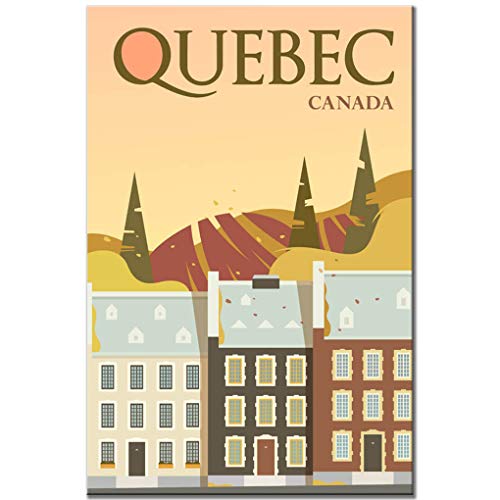 Imán para refrigerador estilo vintage Canadá