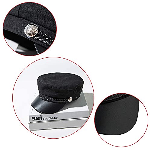 S.charma Chauffeur Hat For Men Women, Classic Vintage Newsboy Cap Costume Hats (Z-Army Green, Adjustable Fit M(56-58Cm/22-22.8Inch)) #TOP3