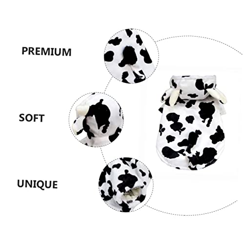 Disfraz de perro modelo vaca tamaño M miniatura 6