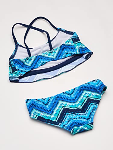 Image of Kanu Surf Girls' Alania Flounce Bikini Beach Sport 2 Piece Swimsuit