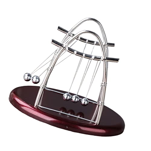 DIKACA la Cuna de Newton Balance Game Juguete de Cuna de Newton Cuna de Newton para Juguete de Cinco Bolas