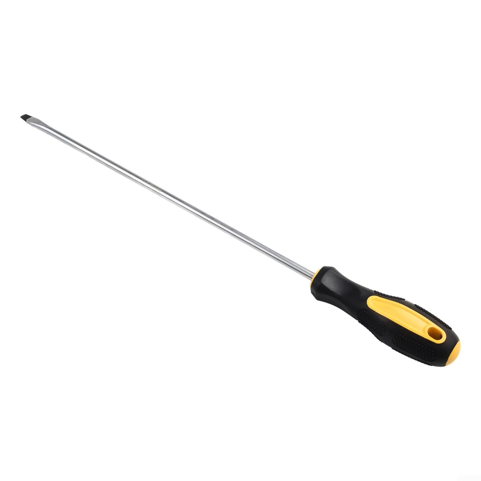 Tournevis plat de 30,5 cm de long avec pointe magnétique pour diverses applications (tournevis fendu)
