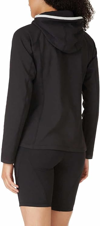 Fila Womens Midweight Training Pullover Hoodie (US, Alpha, Medium, Regular, Regular, Black)