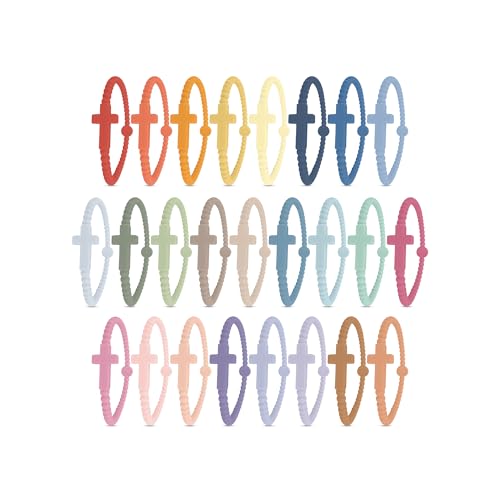 Image of Ryan & Rose Jesus Bracelets - Cross Silicone Bracelet
