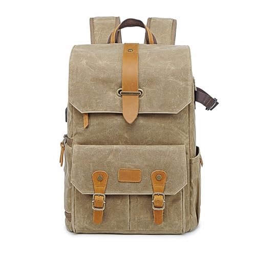 Sac à dos photo en toile PNAWLLCF pour reflex et hybride homme femme