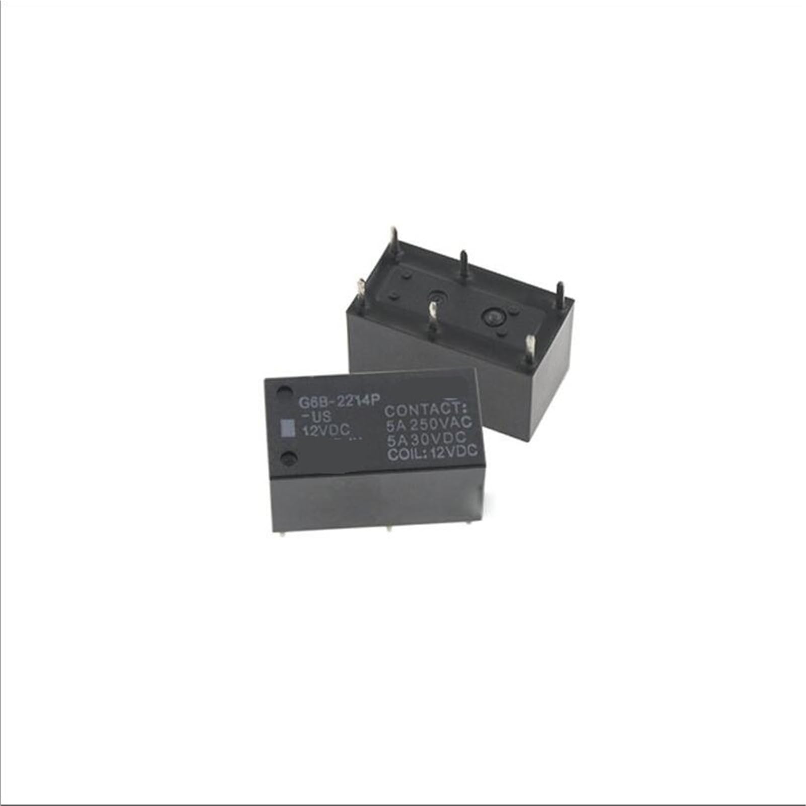 Relais G6B-2214P-US 12VDC 5A 6 broches pour circuits électroniques - 3