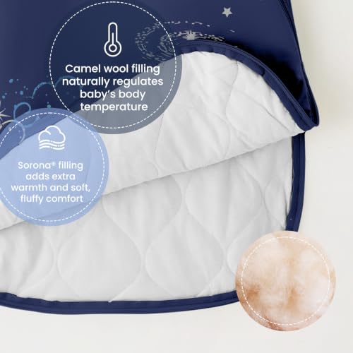 Image of kaiya baby Unisex Sleeping Bag for Babies and Toddlers 2.5 Tog Sleep Sack, Long Sleeve Sleep Sack, Wearable Blanket Baby