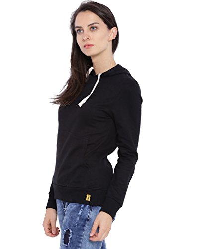Image of PINACOLADA Women Black Hoodie