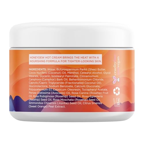 Image of Hot Firming Lotion Sweat Enhancer - Skin Tightening Cream for Stomach Fat and Cellulite - Sweat Cream for Better Workout Results - Long Lasting Moisturizing Pre and Post Workout Massage Lotion