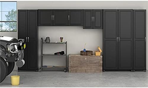 SystemBuild Kendall 24" Utility Storage Cabinet - Black
