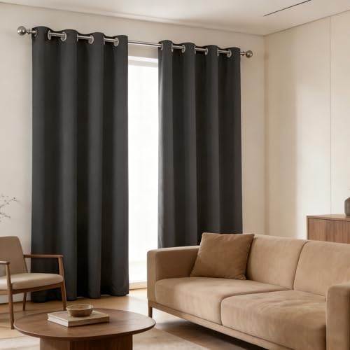 Rideaux anti froid et chaleur 150x150 cm pour bloquer la lumiere et le bruit gris - 2
