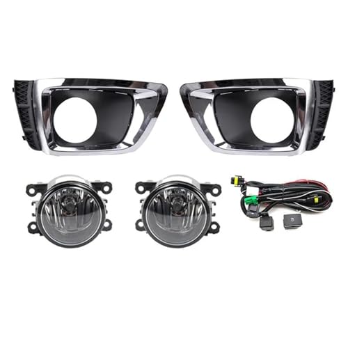 Phare antibrouillard LED pour Subaru Forester 2014-2016 kit chrome avec feux et interrupteur