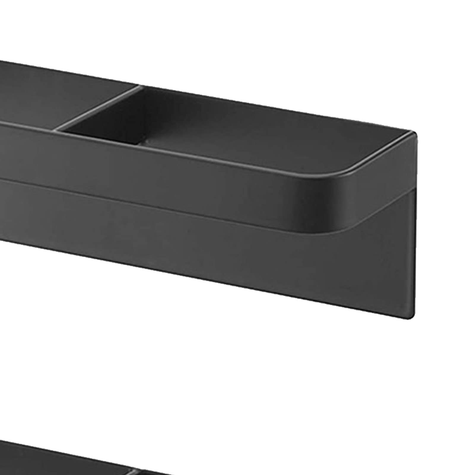 Portaombrelli Magnetico Da Parete Senza Fori – Regolabile In Altezza, Nero, Per Hotel E Casa