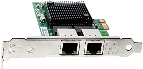 ipolex 1.25G Ethernet Network Card, 2x RJ45+ Port, 10GbE NIC with Intel 82571 Controller - Image 4