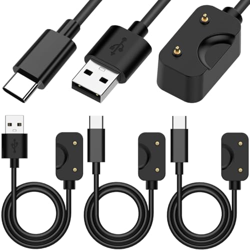 Base de carga magnética para Samsung Galaxy Fit 3 con cable de un metro para evitar caídas