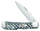 CASE XX WR Pocket Knife Tribal Lock Black & White Fiber Weave Item #38928 - (TB10112010L SS) -...