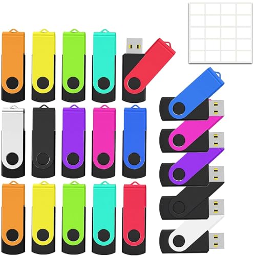 Clés USB 4 Go pivotantes avec indicateur LED de transfert