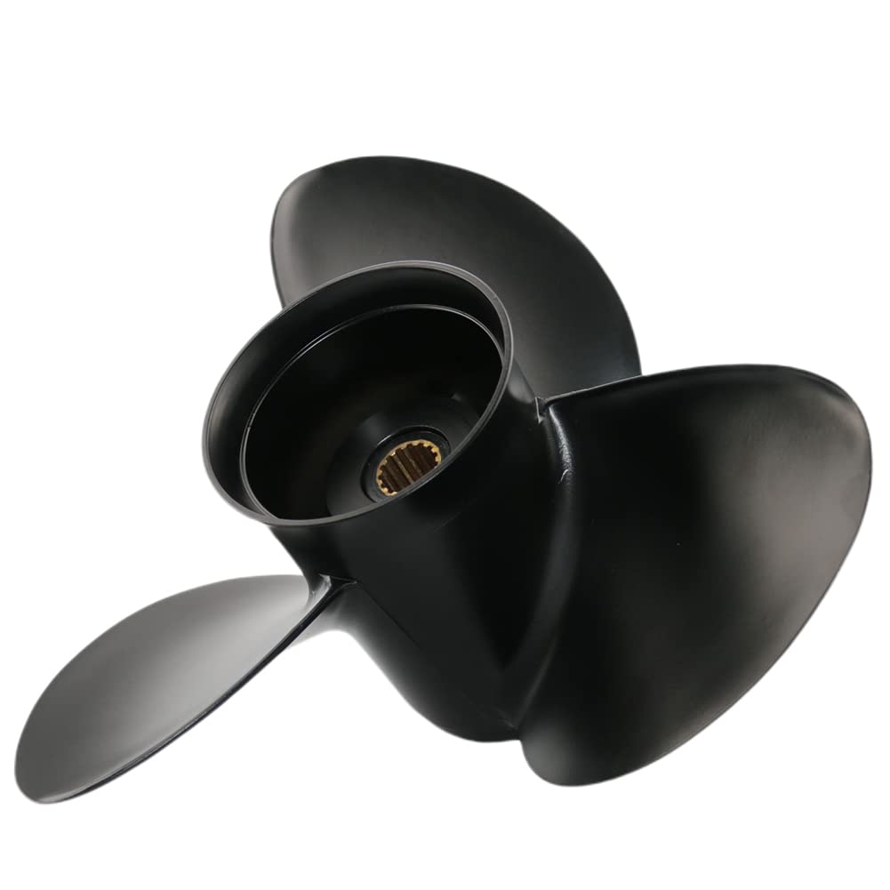 Hélice hors-bord Boatman pour 130-300 ch Mercure, Mercruiser Sterndruves/Alpha/Bravo, kits de moyeu interchangeables inclus, 15 dents cannelées